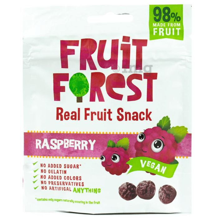Fruit Forest Real Fruit Snacks Raspberry