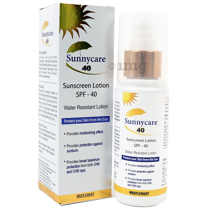West-Coast Sunnycare 40 Sunscreen Lotion SPF 40