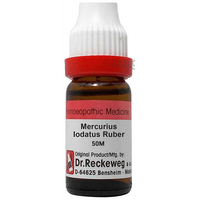 Dr. Reckeweg Mercurius Iodatus Ruber Dilution 50M CH