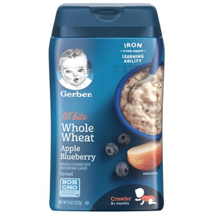 Gerber Lil'  Bits Whole Wheat Apple Blueberry