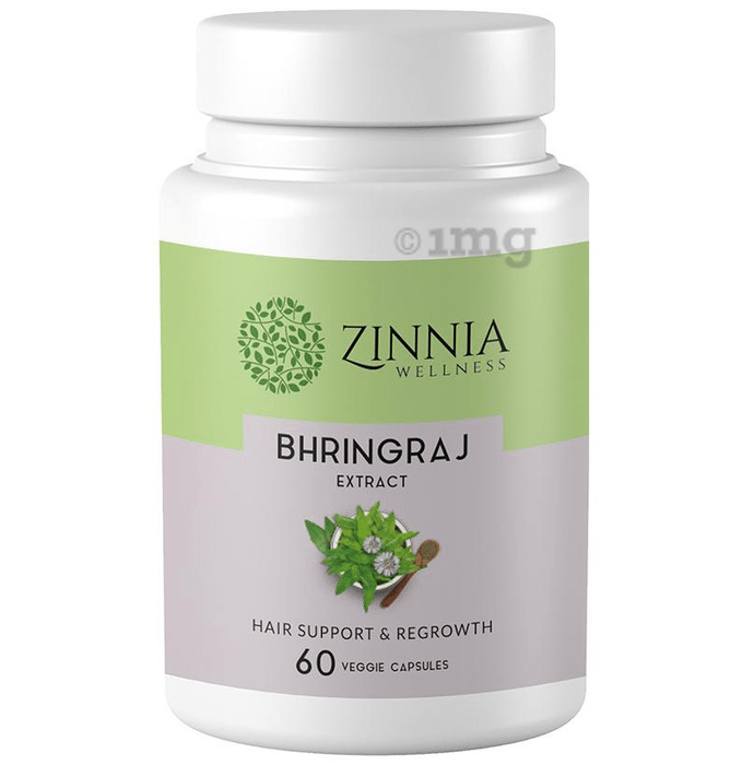 Zinnia Wellness Bhringraj Extract Veggie Capsule