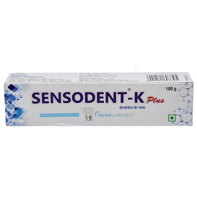 Sensodent - K Plus Toothpaste | For Teeth Repair & Protection