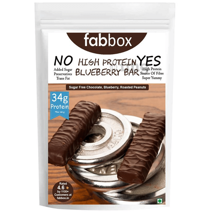Fabbox High Protein Blueberry Bar