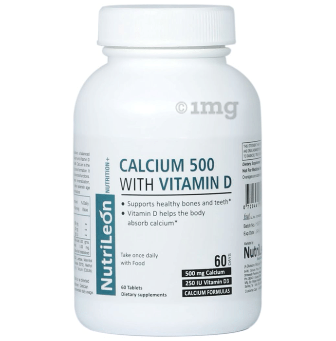Nutrileon Calcium 500 with Vitamin D Tablet