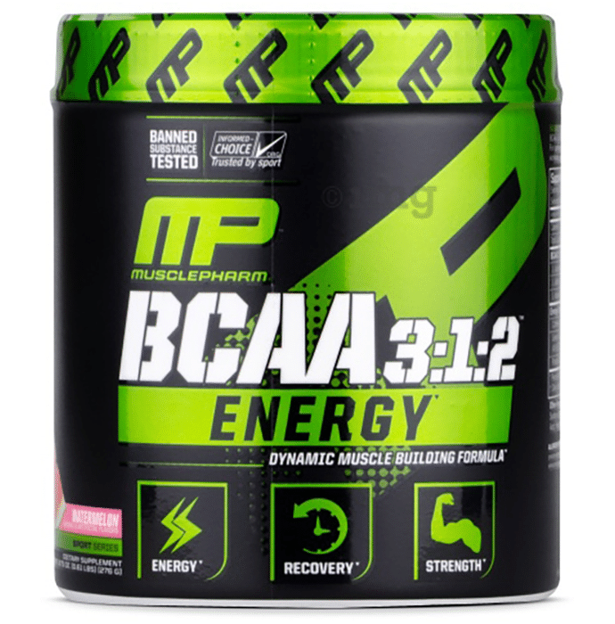 Muscle Pharm BCAA 3:1:2 Energy Powder Watermelon