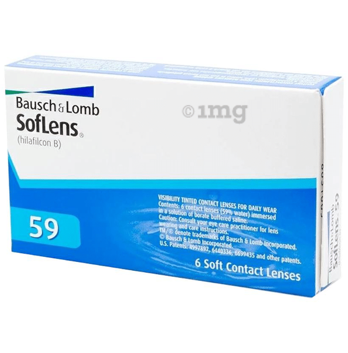 Bausch + Lomb Soflens 59 Optical Power -5.75 Transparent Spherical