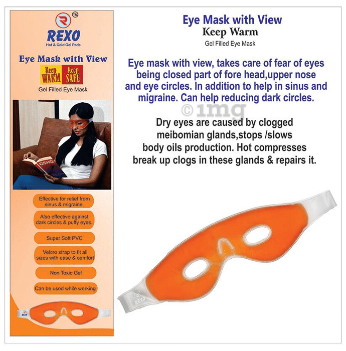 Gel filled eye mask sales