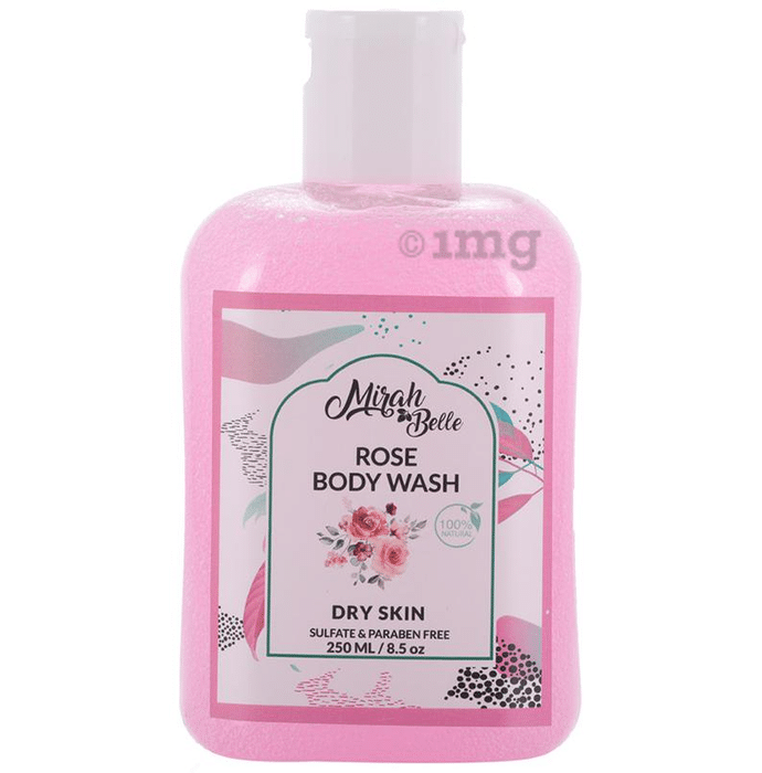 Mirah Belle Body Wash (250ml Each) Rose