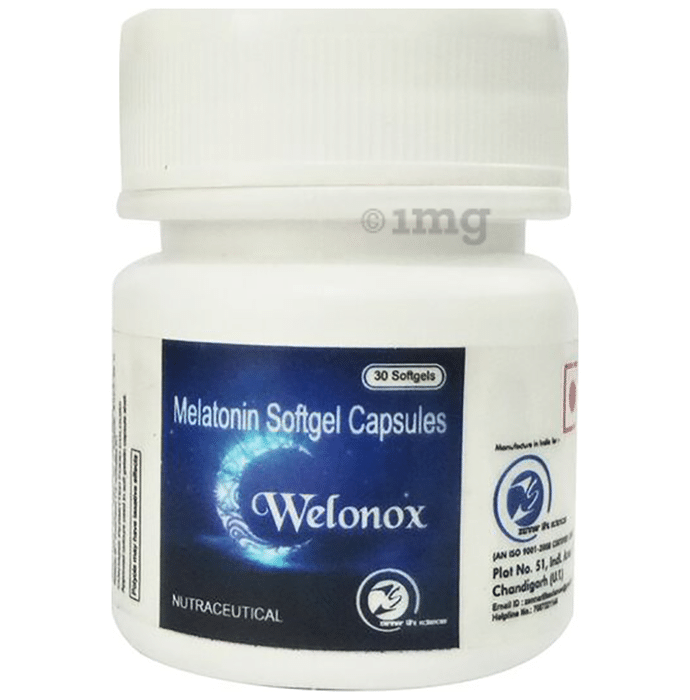 Welonox Melatonin Softgel Capsules