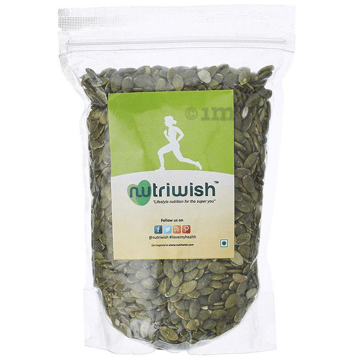 Nutriwish Premium Roasted & Salted Pumpkin Seeds