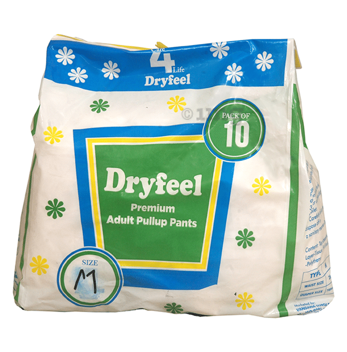 Dryfeel Premium Adult Pullup Pants Medium