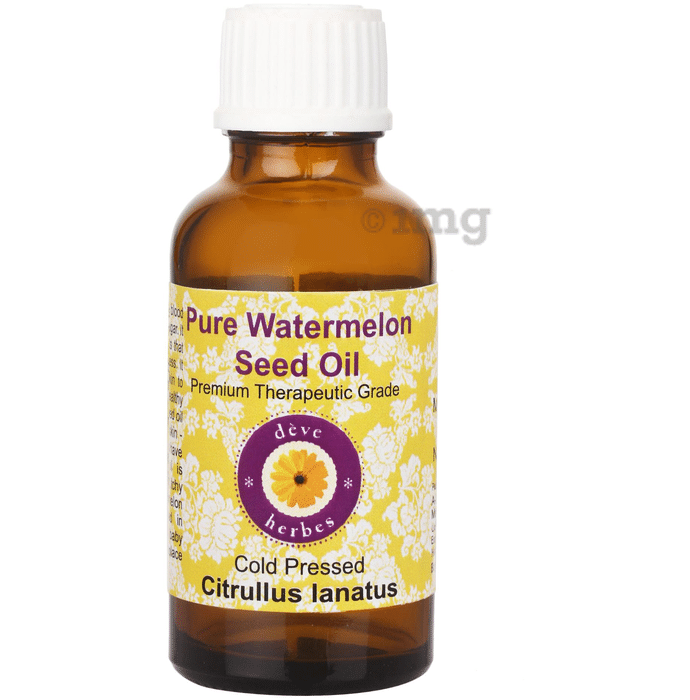 Deve Herbes Pure Watermelon Seed/Citrullus Lanatus Cold Pressed Oil