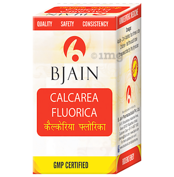 Bjain Calcarea Fluorica Biochemic Tablet 30X