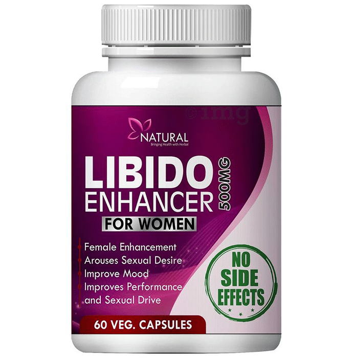 Natural Libido Enhancer for Women 500mg Veg Capsule