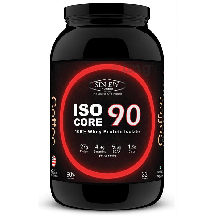 Sinew Nutrition Isocore 90 Whey Protein Isolate Coffee