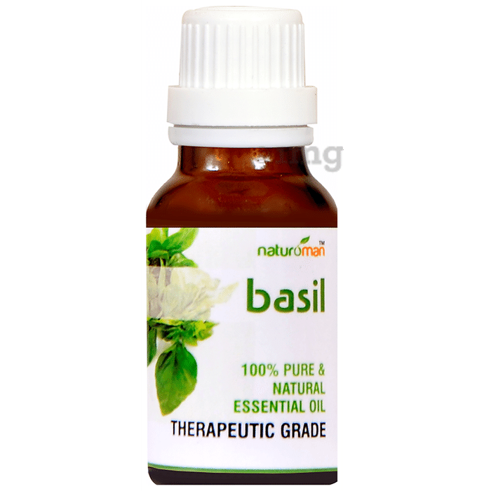 Naturoman Basil Pure & Natural Essential Oil