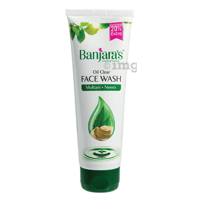 Banjara's Multani Mitti and Neem Oil Clear Face Wash