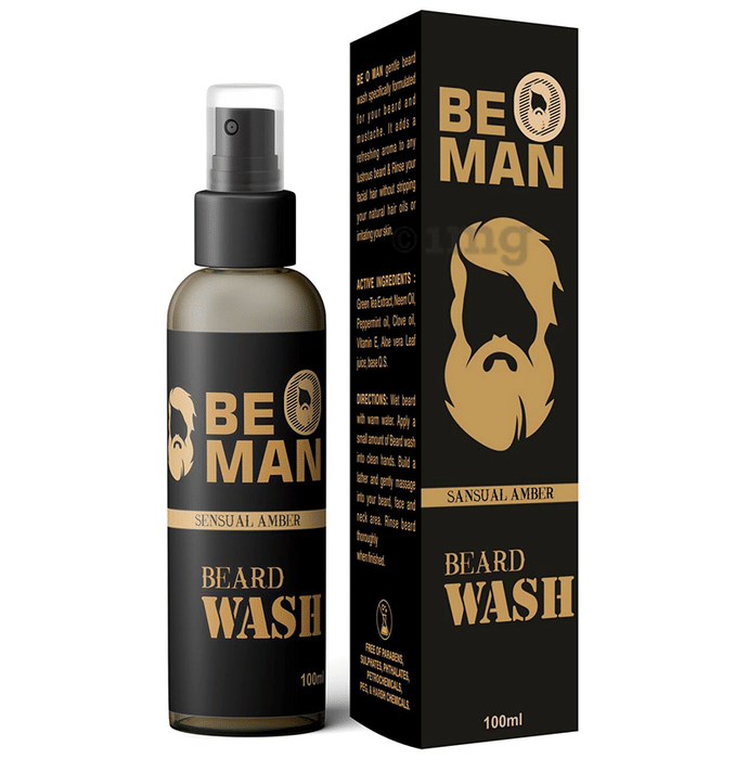 Be O Man Beard Wash Sensual Amber