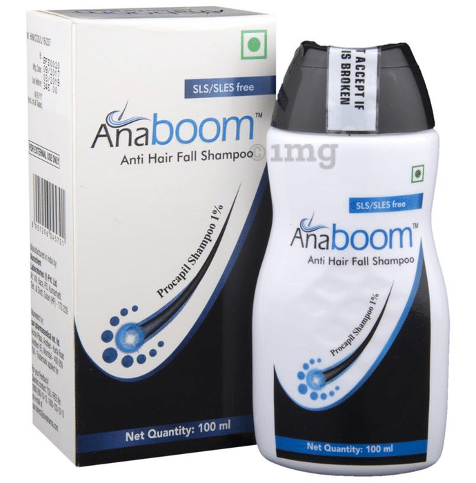 Anaboom Anti Hair Fall Shampoo: Buy bottle of 100 ml Shampoo at best price  in India | 1mg