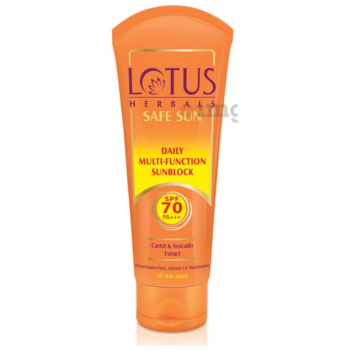 Lotus Herbals Safe Sun Daily Multi-Function Sunblock SPF 70 PA+++