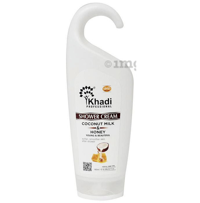 Khadi Professional Coconut Milk & Honey Shower Cream