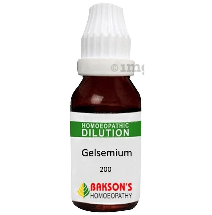 Bakson's Homeopathy Gelsemium Dilution 200 CH