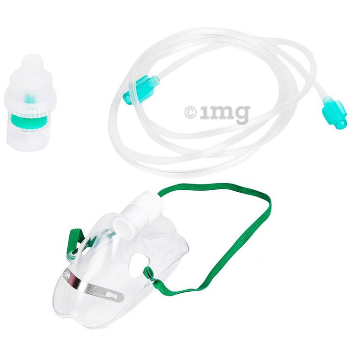 Control D Adult Mask Kit with Air Tube, Medicine Chamber & Mask for Nebulizer