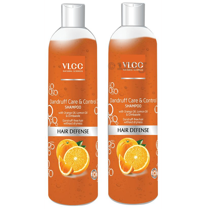 VLCC Dandruff Care & Control Shampoo 350ml Each (Buy 1 Get 1 Free): Buy  combo pack of 2 bottles at best price in India | 1mg