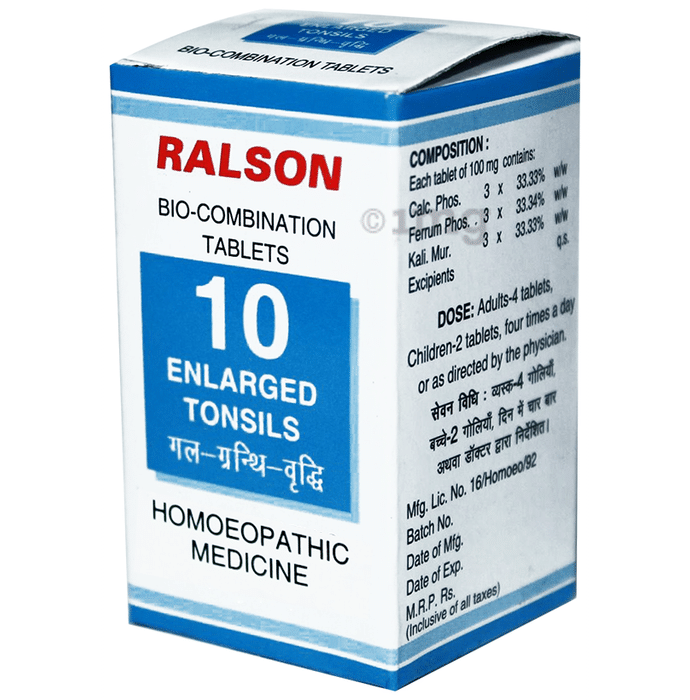 Ralson Remedies Bio-Combination 10 Tablet