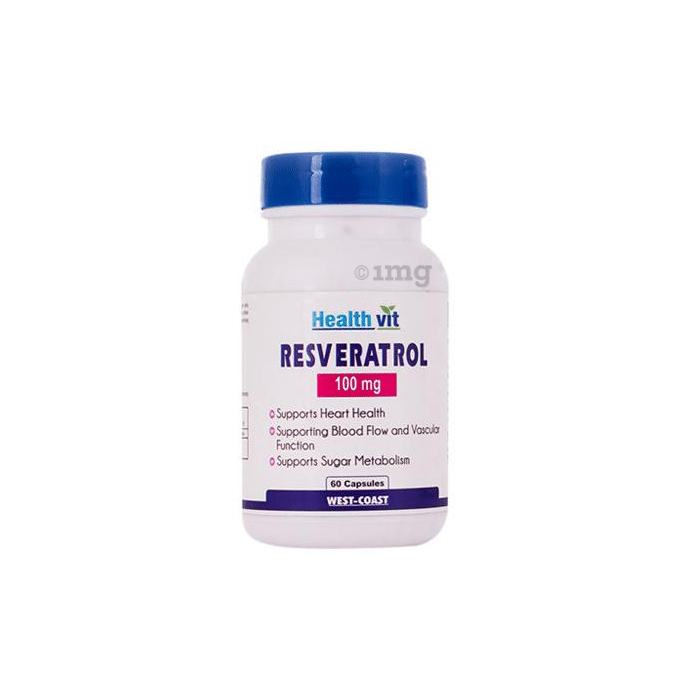 HealthVit Resveratrol 100mg Capsule