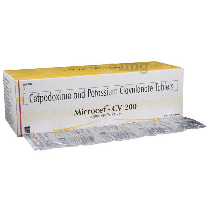 Microcef-CV 200 Tablet