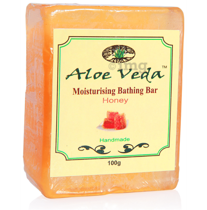 Aloe Veda Moisturising Bathing Bar Honey