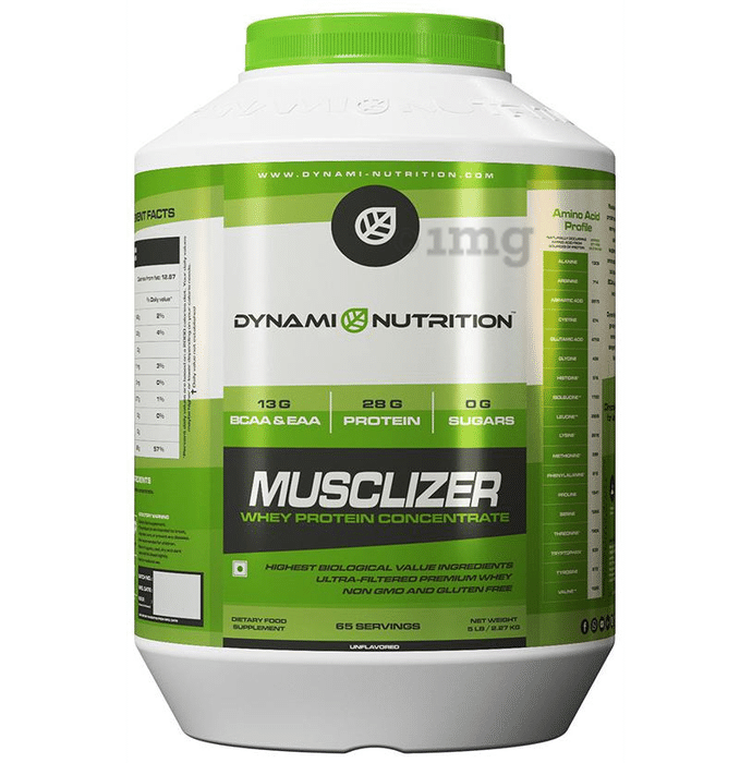 Dynami Nutrition Musclizer Whey Protein Concentrate Unflavoured