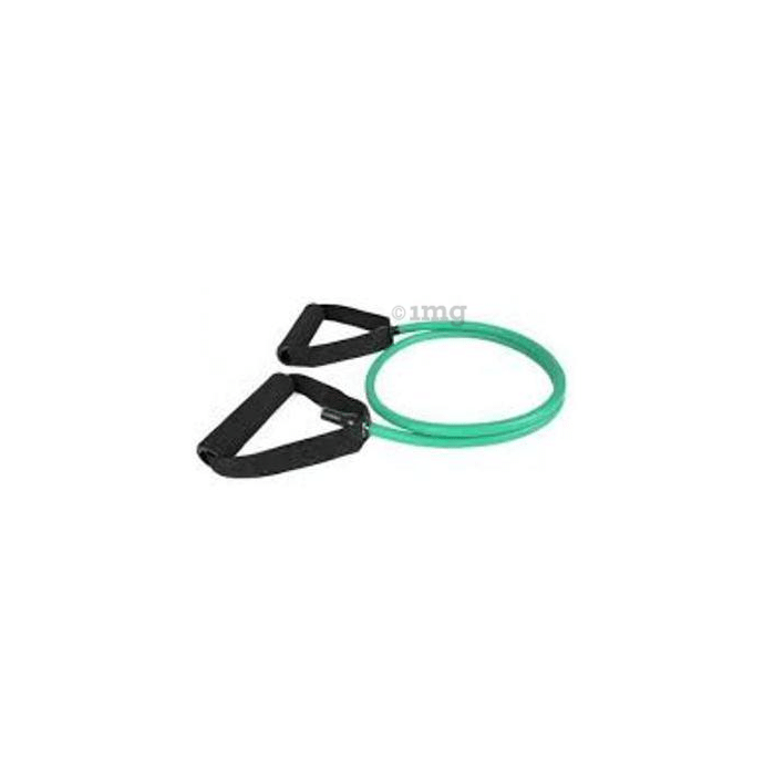 Vissco Active Physical Resistance Green Band with Grip Handle H-1053 (Heavy)