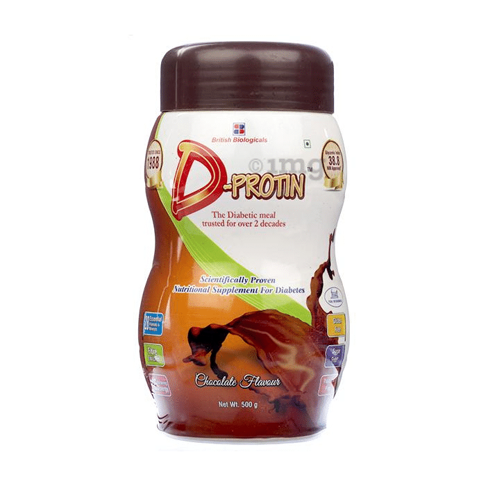 D-Protin Nutritional Supplement for Diabetics | Flavour Chocolate Powder