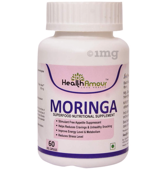 HealthAmour Moringa Veg Capsule