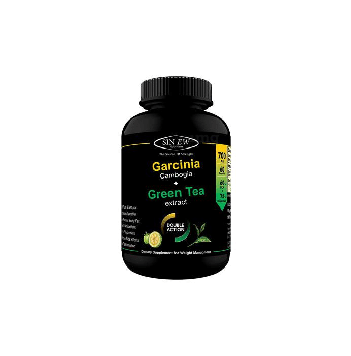 Sinew Nutrition Green Tea and Garcinia Cambogia Extract 700mg Supplement