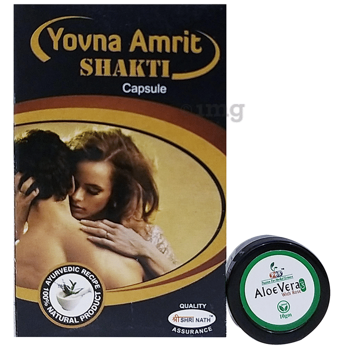 Shri Nath Youvan Amrit Shakti Capsule with Aloe Vera Gel 10gm free