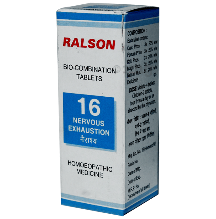 Ralson Remedies Bio-Combination 16 Tablet