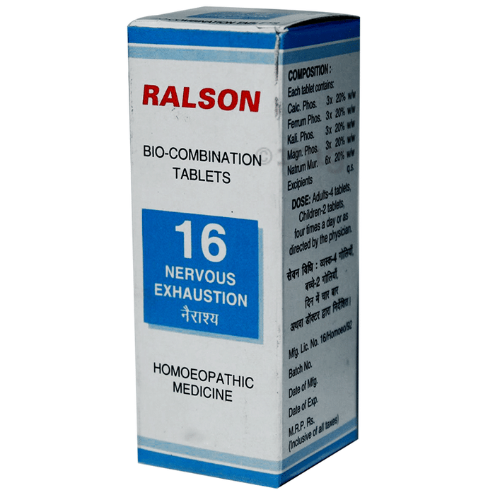 Ralson Remedies Bio-Combination 16 Tablet