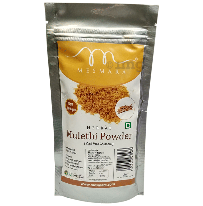 Mesmara Herbal Mulethi Powder Buy jar of 100.0 gm Powder at best price