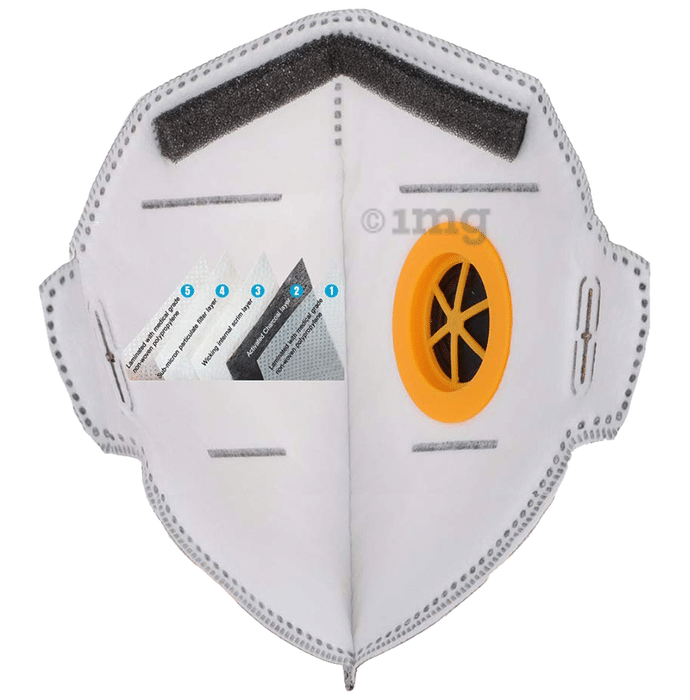 Grin Health P-Series Anti-Pollution Mask Standard Grey