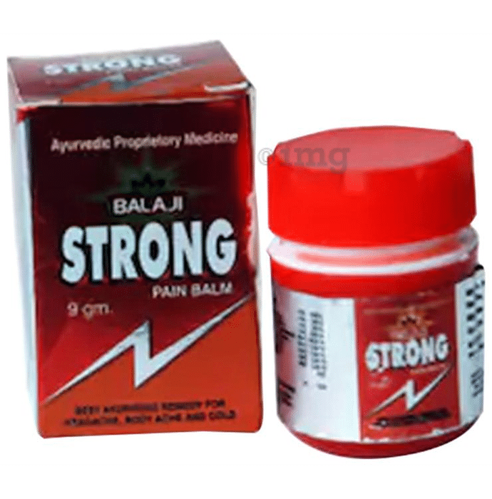 Balaji Strong Pain Balm Red