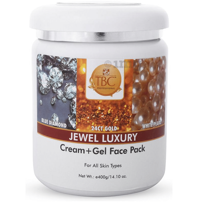 TBC Jewel Luxury Cream+Gel Face Pack
