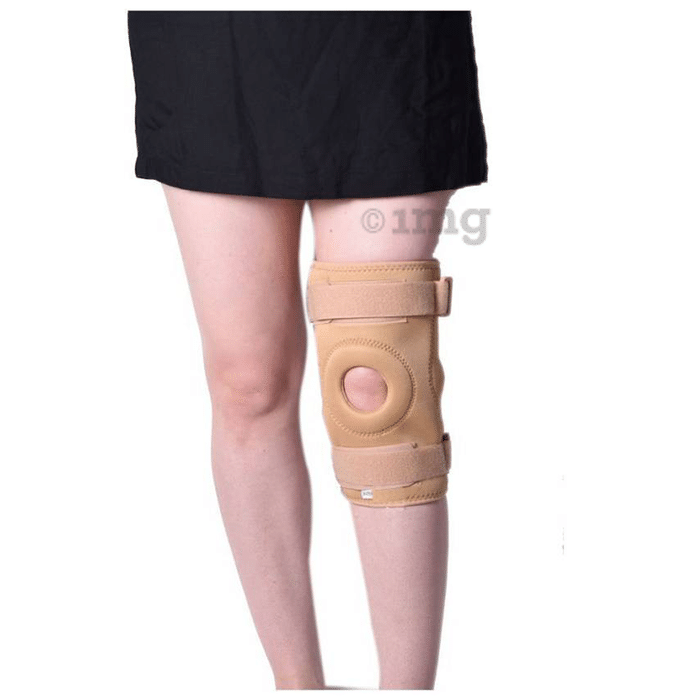 Medtrix Functional Open Patella Hinge Knee Support Large Beige