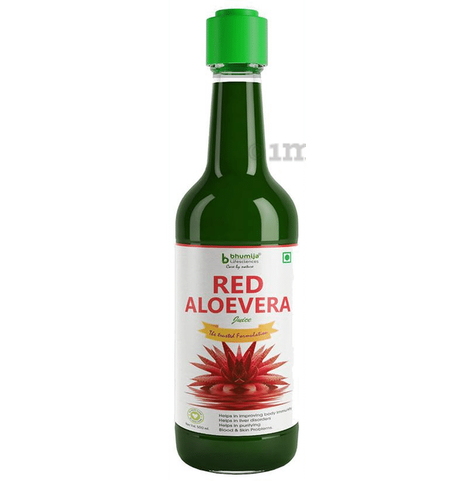 Bhumija Lifesciences Red Aloevera Juice