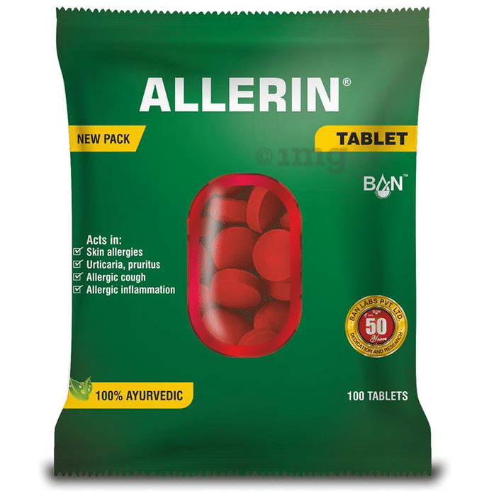 Allerin Tablets for People Suffering from Skin Allergies Tablet