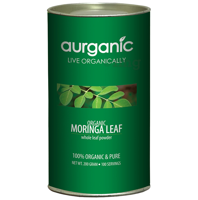 Aurganic Organic Moringa Leaf Powder