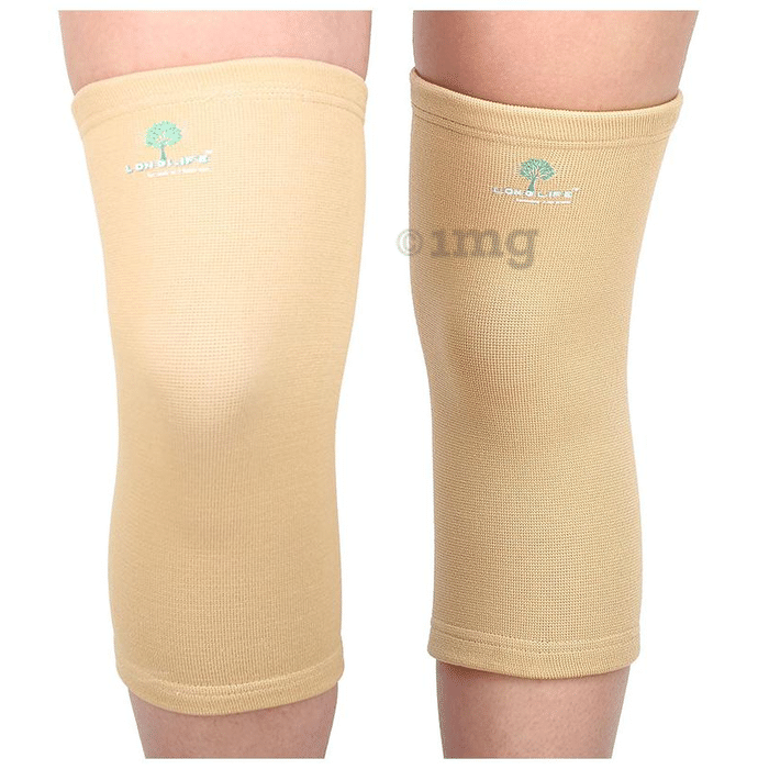 Longlife OCT 001 Classic Knee Support Large Skin Colour