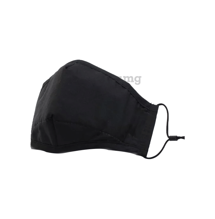 Meded Breathe Pure Breathe Healthy Anti Pollution PM 2.5 Face Mask Black